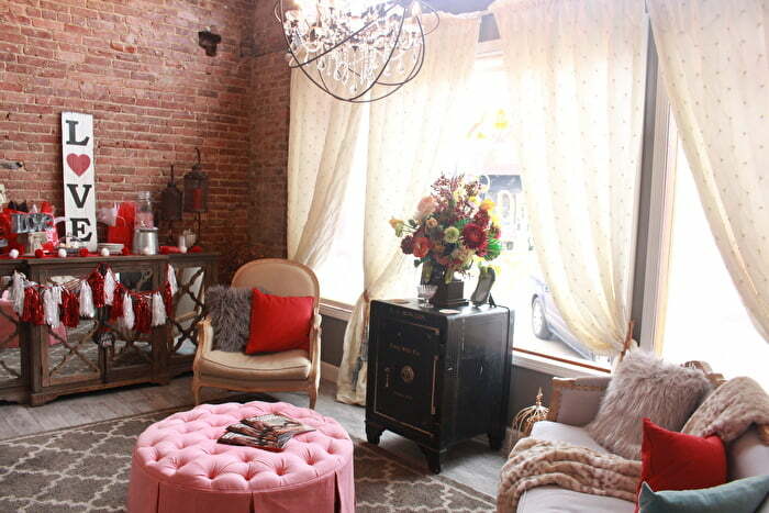 Valentine's day spa interior in Tishomingo Oklahoma