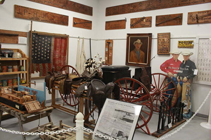 Cowboy western exhibit at Gene Autry Museum in Oklahoma