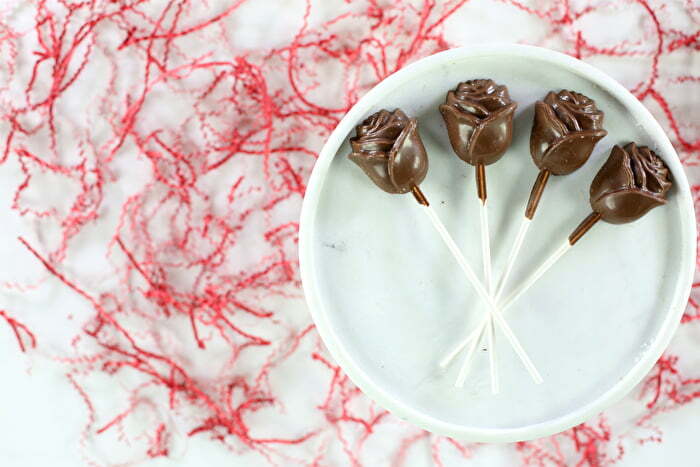 Chocolate roses for valentines day in Chickasaw Country